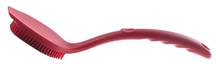 Healeved Cepillo De Limpieza De Cocina con Mango Cepillo De Silicona para Fregar Ollas Sartenes y Platos Resistente y Práctico