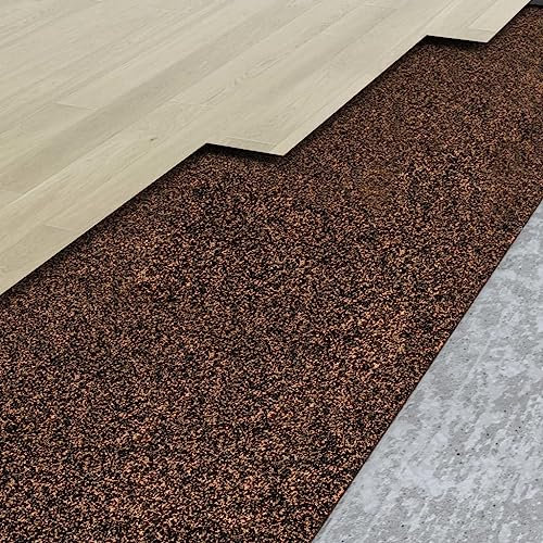 XGWKCNV Furniture Select-Rollo de corcho de goma, 100 x 1000 cm, 2 mm