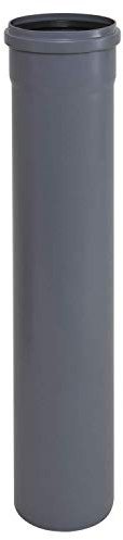 MKK - 19595-003 – Tuyau HT DN 50 – Longueur 0,25 m – 1 m pour système d'évacuation des eaux usées Gris 1 m