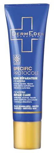 Laboratoires DermEden - Soin réparateur Cicaderm 30 ml - Sans alcool ni parfum – Répare les peaux abîmées et lésées – Apaise, Régénère et Favorise la cicatrisation - Fabrication Française