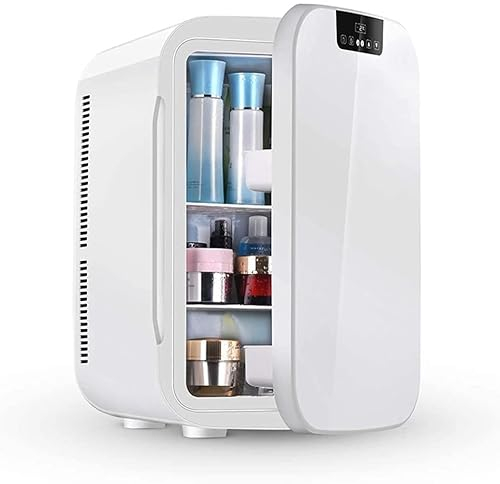 Samnuerly Réfrigérateur portatif de Soins de la Peau de Maquillage, Mini-réfrigérateur Compact de 25 litres idéal pour la Chambre à Coucher, Le Bureau, Le dortoir de Voiture