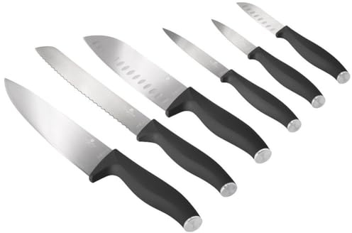Berlinger Haus Messerset Edelstahl 6 Stück Aspen Collection | Stilvoll, Hochwertig und Elegant