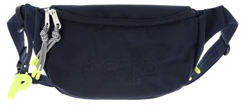 Picard Lucky ONE Gürteltasche – Nylon, leicht, vielseitig tragbar, Reißverschluss, Navy, Maße: 15x35x4 cm, 32834U9743