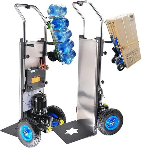 Carro Eléctrico De Carrito Eléctrico Para Subir Las Escaleras, El Tranvía Eléctrico Para Subir Las Escaleras De 1200 W, Un Carrito De Artículos Pesados, Motor Sin Escobillas, Batería Extraíble ~/
