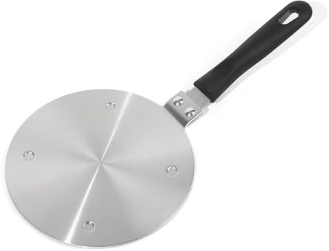 RoseFlower Adattatore per Induzione, Piastra Conduttiva di Calore Rimovibile in Bachelite da 24CM - per Fornelli a Induzione/Gas, Piastra Adattatore per Pentola a Induzione Moka Pot