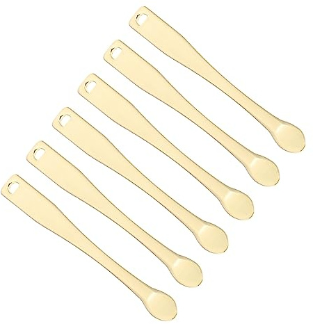 HONITANO 6pièces Cuillère à Cosmétiques Pour Visage Outil Applicateur De Crème Cuillère à Maquillage Pratique Pour Masque Facial