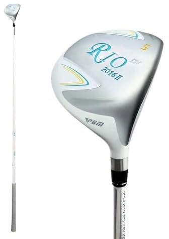 Damer högerhänt #1/3/5/4H golfklubb trä golfförare hybrider järn lätt kolskaft för Fairway Woods Sports (#5)