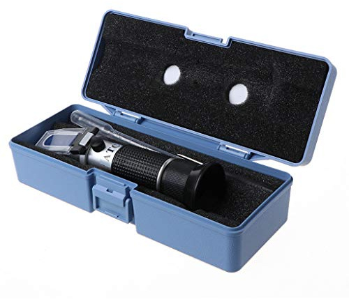 BIlinli Anticongelante Solución de urea para automóviles Medidor de concentración Vehículo Detección de líquido Batería Hidrómetro líquido Vidrio Agua Medidor de Punto de Hielo