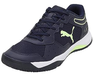 Puma Solarsmash RCT, Stivali Unisex per Bambini, Puma Navy Fast Yellow Puma White, 43 EU