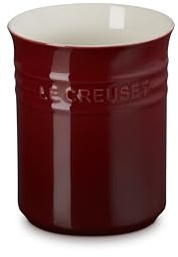 Le Creuset Topf für Kochkellen aus Steinzeug, 1,1 Liter, Garnet, 71501119490001