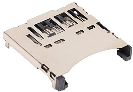 Slot per scheda di memoria, supporto per slot per scheda di memoria digitale Parte di ricambio per slot per scheda di memoria in metallo per parte di riparazione della fotocamera