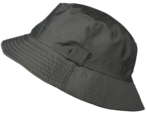 TOUTACOO, Regnbob, nylonlook, regnhatt, Grå/M, M