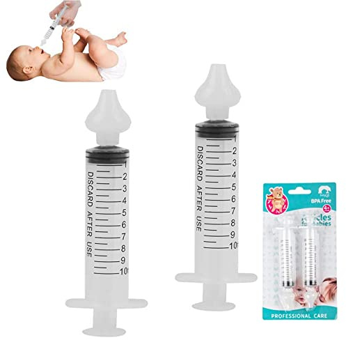 Irrigador nasal profesional jeringa bebé irrigador nasal portátil bebé limpiador de nariz dispositivo de enjuague Neti Pot 10ml Kit de enjuague nasal lavado de nariz