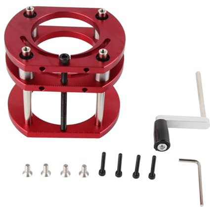 Router Lift Base Trim Router Lift Plate 4 Jaw Clamping Router Table Lifting System Base Lifting Table Plate for Small Trimming Machines