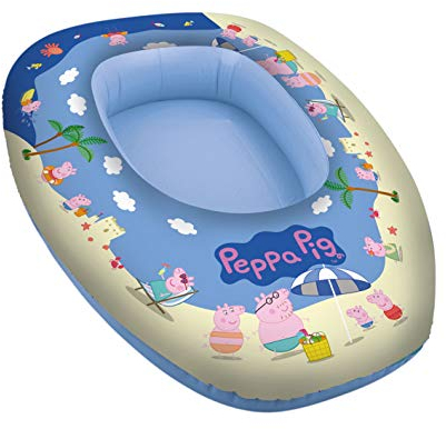 Smart-Planet Peppa Pig Mini pataugeoire gonflable pour enfants 80 x 54 x 22 cm Piscine pour bébé Peppa Pig