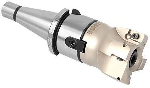 NT30 FMB22 CNC Mandrin à Pince Porte-Fraise Porte-mandrin à Pince Porte-mandrin à Pince Support de Fraise à Visage avec Fraise à Visage (NT30-FMB22 + 50 disques de couteaux +