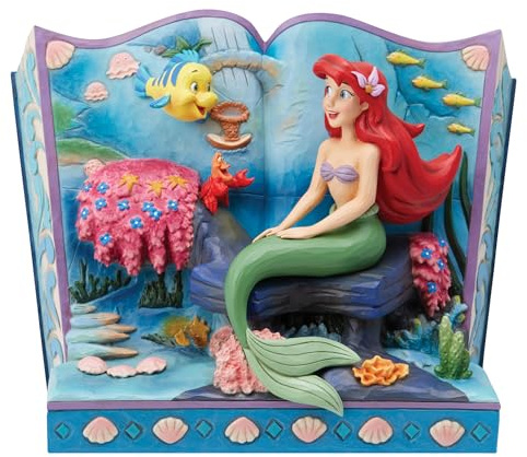 Enesco Jim Shore The Little Mermaid Storybook Figurine