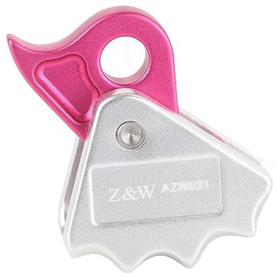 Hominas Kletter Stopper 15 KN Selbstbremsendes Abseilgerät Seilbremse Kletterausrüstung für 9-12 mm Seil