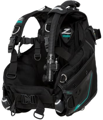 Zeagle Marina BCD | Women's jacket style scuba diving buoyancy compensator (BCD) | Designed for a woman's body shape | Comfortable fit | Easy to load and adjust | Smal
