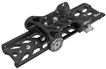 8Sinn Universal Base Board Baseplate für Kamera 15mm Rod mit 10 ARRI Dovetail Plate