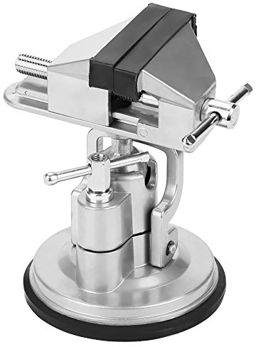 Heaveant Étaux d'Établi, Etau d'Etabli Alliage d'aluminium Grande Resistance, Étau avec Base Pivotante à 360 Degrés pour Machine à Graver Bricolage Artisanat