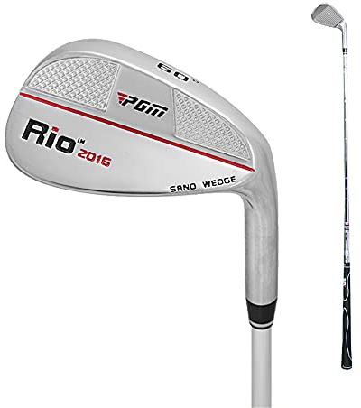 56D/60D Golf Wedges Club de Golf droitier Sand Wedge Golf Cut Rod Creusé Rod pour Hommes et Femmes (Rouge pour Les Hommes,56D)