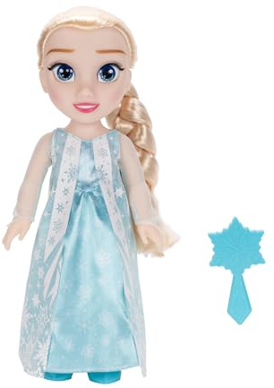 Disney Die Eiskönigin Meine Freundin ELSA Puppe 35 cm hoch, inklusive abnehmbarem Outfit, Schuhen und Bürste, für Frozen Liebhaberinnen ab 3 Jahren geeignet