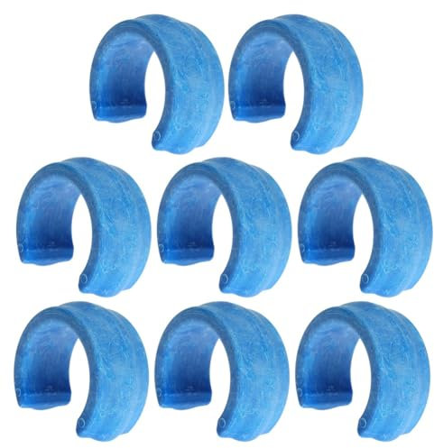 Eleqldwen 8 Pack Universal Pool Hose Weight Universally Fits Most Pool Cleaners Pool Cleaner Hose Weight Blue