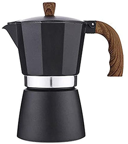 Cafetière – Cafetière sur cuisinière, machine à percolateur de café cubain manuelle | Pot à moka en alliage d'aluminium, machine à expresso classique sur cuisinière, Design classique, cafetière propre