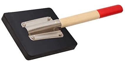 SHINEOFI Rubber Mallet Tiles Flattening Construction Tool Non-Slip Grip Wooden Handle for Tile Installation