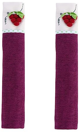 NUOBESTY 1 Set Coprimaniglie Per Elettrodomestici Per Frigorifero Protezione Per Facile Installazione E Pulizia Mantiene Puliti E Freschi Gli Utensili 2 Pezzi