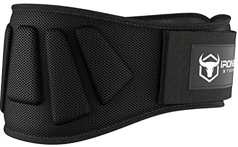 Weight Lifting Belt For Men and Women - 6 Inch Auto-Lock Weightlifting Back Support, Back Belt for Lifting, Fitness, Strength Training and Powerlifitng (Large, Black)