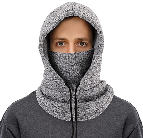TAGVO Passamontagna, Balaclava Cappuccio Invernale Multifunzionale Hood Maschera Antivento Cappello Unisex Passamontagna in Pile Maschere Scaldacollo per Sci, Ciclismo, Arrampicata, Trekking Sport