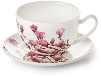 teemando® Jumbokopp Mayumi fint ben Kina med tefat, 0,5 l H 11,8 cm, Ø 8 cm