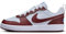 NIKE Court Borough Low Recraft Sneaker, Pure Platinum/Dark Team Red-Blue Beyond, 36.5 EU