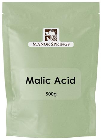 Malic Acid 500g by Manor Springs