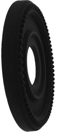 BIUDECO Placa de Lámpara de Techo Europeo con Diseño Elegante de Talla Falso Base Redonda Resistente y Ligera Compatible con Luminarias para Salón y Estudio Fácil Instalación y