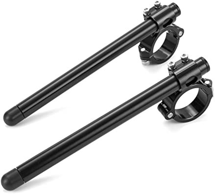 Fullibars Ø 51mm stummellenker für RC390 GT250R gabel Ø 51mm cafe racer custom mit neigung 5 °mit Lenkrohre 22.2mm aus Aluminium