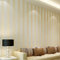 KeTian Papel tapiz pared con diseño de rayas de estilo europeo moderno minimalista lujoso no tejido y es ideal para el salón o la habitación sin tejer beige 0.53m x10m=5.3m²