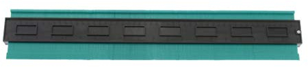 1pc 20 Contorno Calibro Forma Duplicatore Profilo Calibro Durevole Strumento di Misura Verde