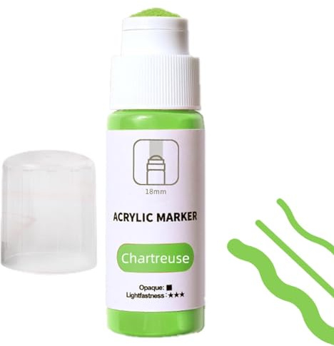 18 mm penna flödespenna, akryl markörpenna, markörpennor