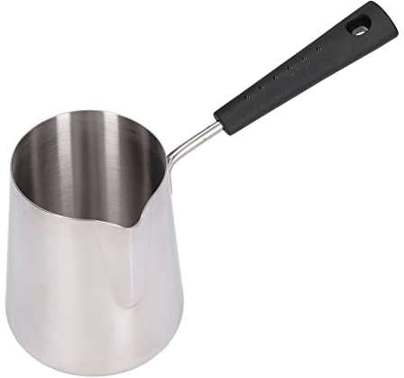 Percoladora Eléctrica 600ml Acero Inoxidable 304 y PF - Café, Derrite Mantequilla, Calienta Leche y Chocolate