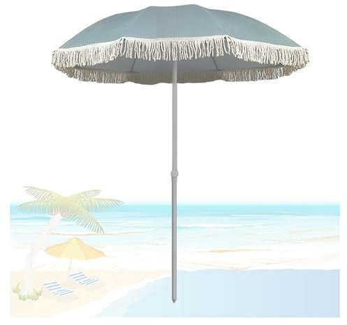 Parasol de Jardin Portable, 160cm Parasol de Terrasse, pour Restaurant en Extérieur, Piscine, Bar, Terrasse