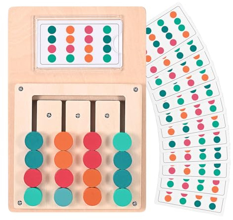 MumdoYAL 4 Colori Giochi Di Memoria Per Anziani Con 12 Carte, Giochi Per Anziani Con Demenza, Per Adulti E Bambini