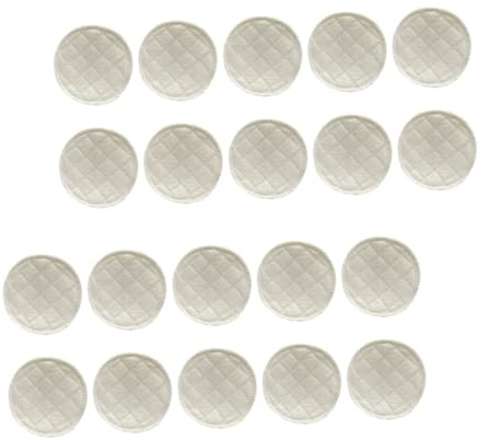 LOPUNER 20Pcs Reusable Nursing Pads for Breastfeeding Women, Washable Cotton Breast Pads with Good Water Absorption, for Baby Shower and Daily Use
