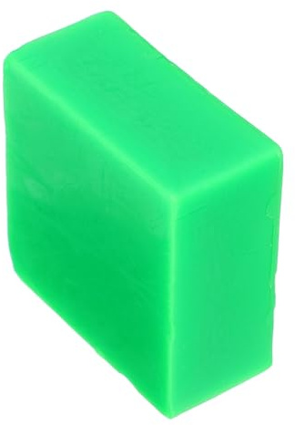 YARNOW Skateboard Wax for Speed Increase and Wear Protection, Hard Formula Skateboarding Accessory in Fruit Green, Universal Maintenance Wax for Skateboards and Ski Boards