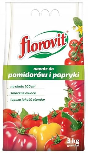 Concime pomodori e peperoni 3kg - fertilizzante NPK per 100m2 - orto e giardino
