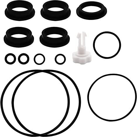 NipponAsia 25013 Replacement Repair Set，Replace for Intex Compatible with Sand Filter Pumps, Air Release Valve and O Rings