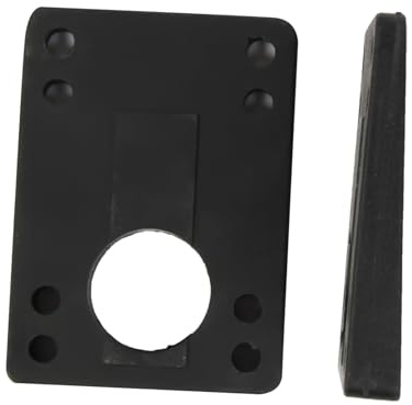 Cuscinetti per Skateboard Riser – Guarnizioni angolate | Cuscinetti in durevoli per ridurre Le Vibrazioni | Prevenire i morsi delle Ruote | Estendere la Durata 'Hardware per skateboa più