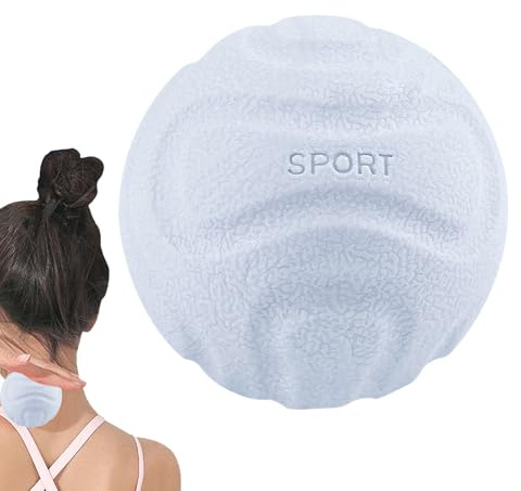 Fotmassageboll | Bärbart tillbehör för muskelavslappning, bärbar fascia-boll – för fitnessentusiaster, löpare, tyngdlyftare, yoga, hemmafitness, resor, kvinnor, män, vuxna,